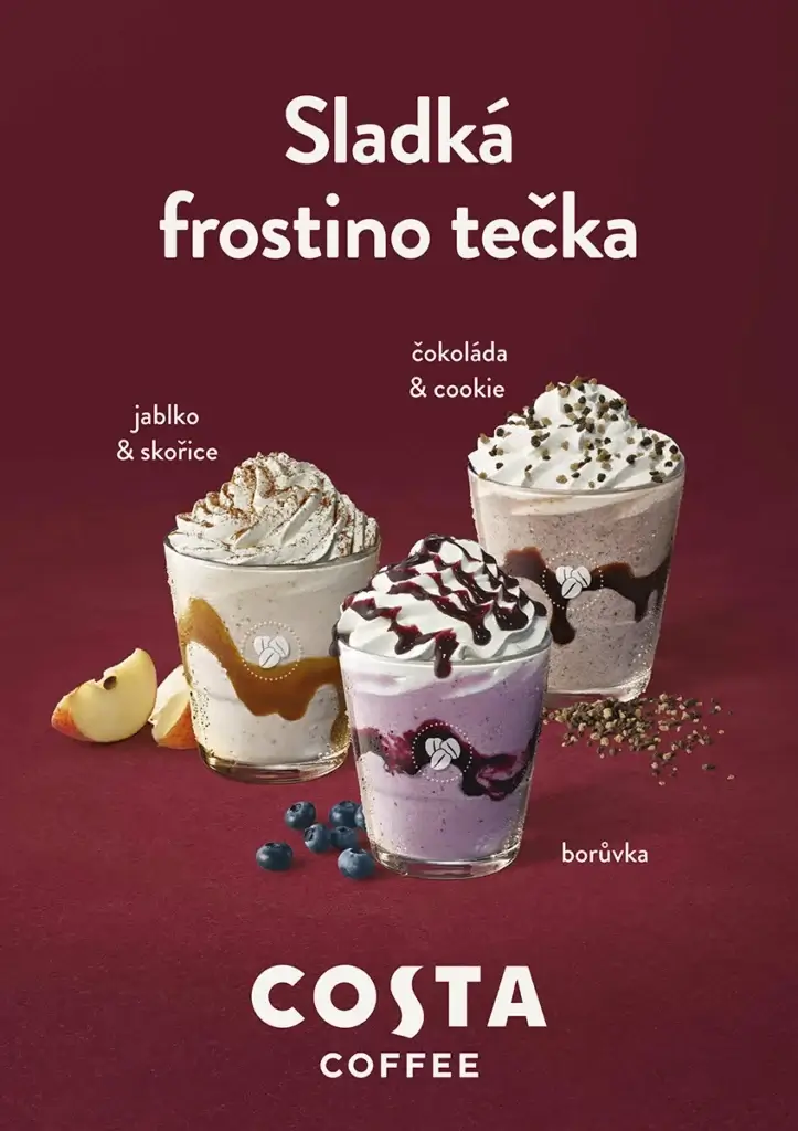 Káva a moučník dohromady – to je Frostino!