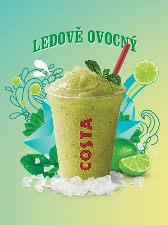 Je to zelené a&nbsp;osvěžující. Co to je? Zelený čaj s limetou a&nbsp;mátou…
