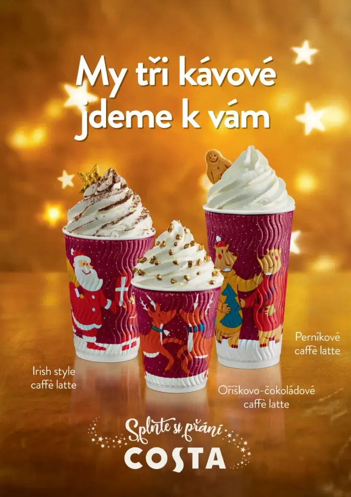 Tři způsoby jak pít o&nbsp;Vánocích kávu