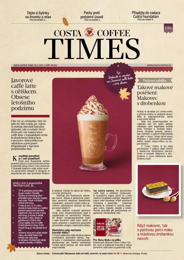 Costa Coffee Times č. 2021-5