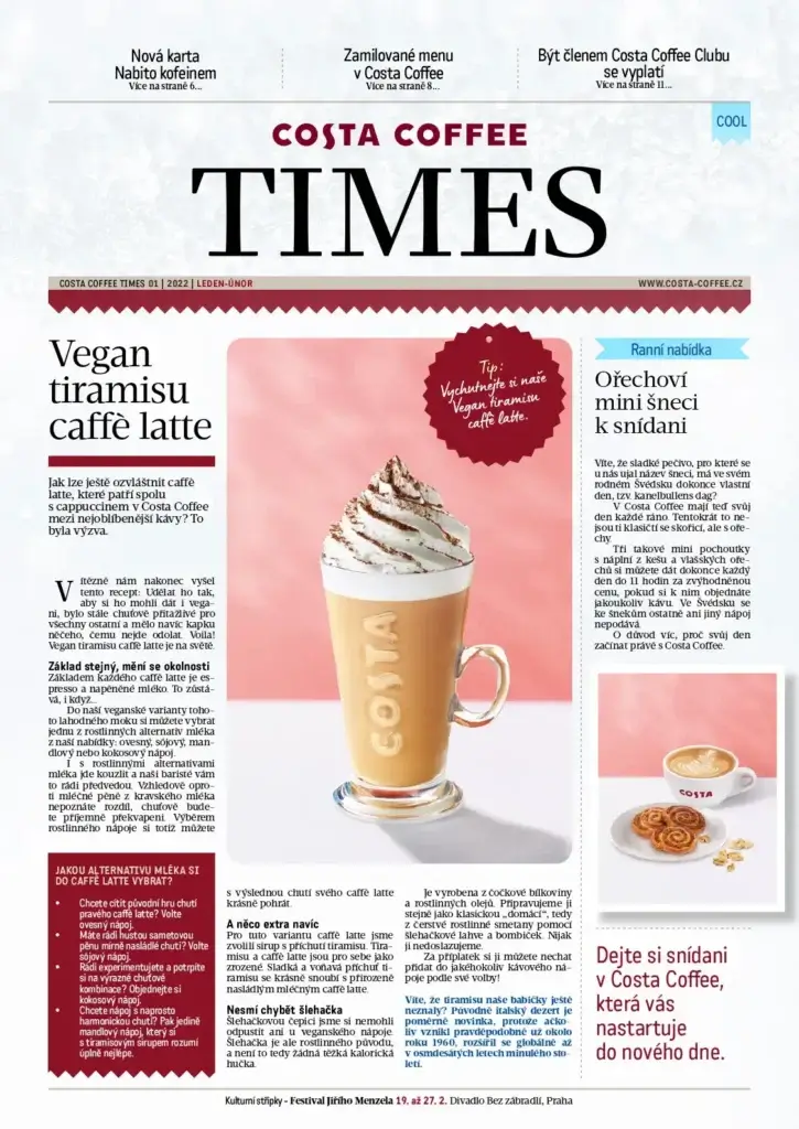 Costa Coffee Times č. 2022-1