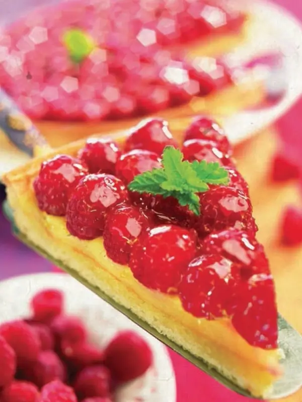 Malinový tart aneb malin není nikdy dost