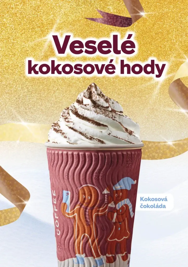 Kokosová horká čokoláda