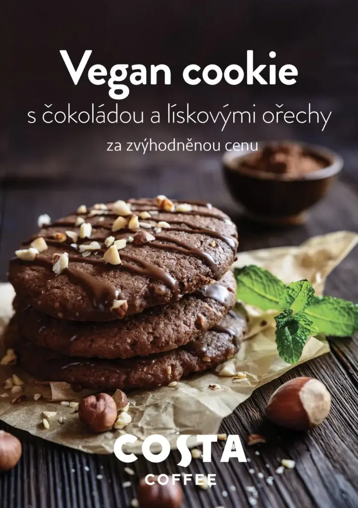 Důvod, proč mít hned po ránu dobrou náladu: cookie s čokoládou a&nbsp;oříšky