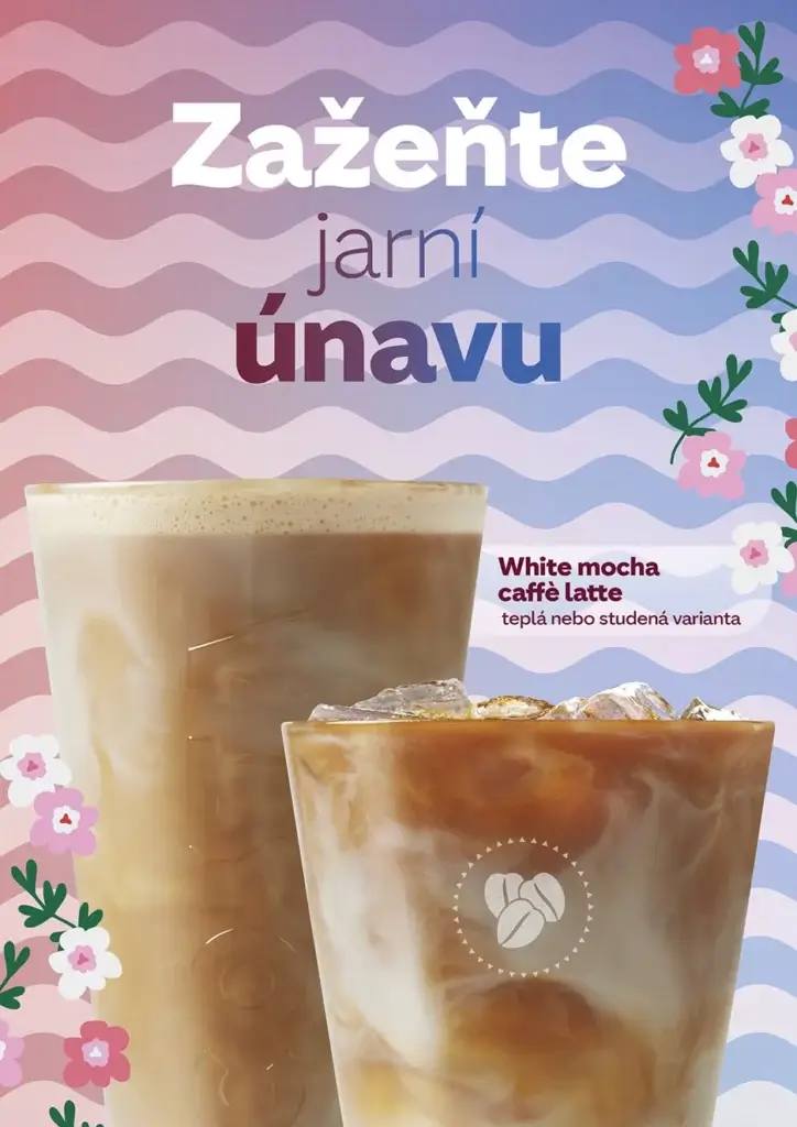 White mocha caffè latte