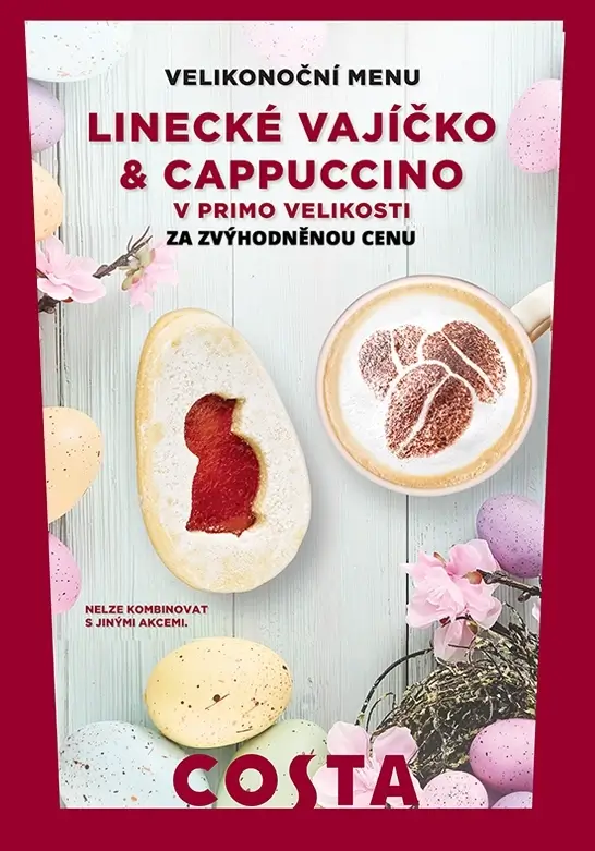 Velikonoční menu: Linecké vajíčko a cappuccio