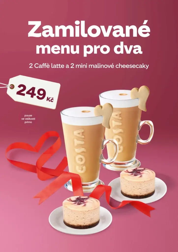 Valentýnské rande do Costy? Letos rozhodně!