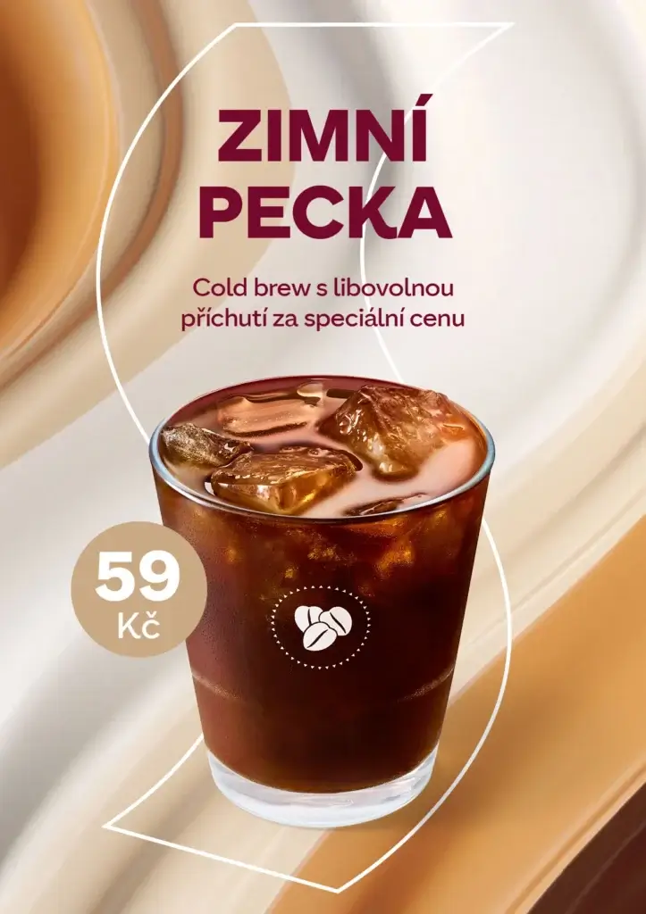 Cold brew s příchutí za zvýhodněnou cenu