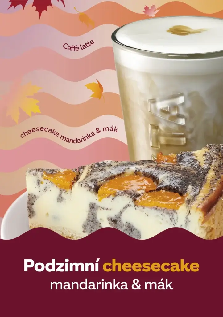 Cheesecake mák a mandarinka