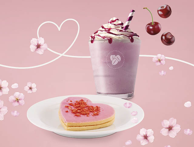 Lásky čas v Costa Coffee 🌸🍒